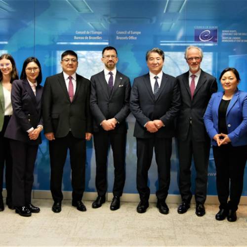 The Delegation of the judicial authorities of Mongolia visited the Brussels Office